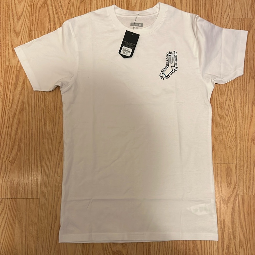 NWT Stance Origins Sock Graphic Tee